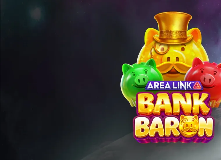 Area Link Bank Baron banner from the SpinAway lobby